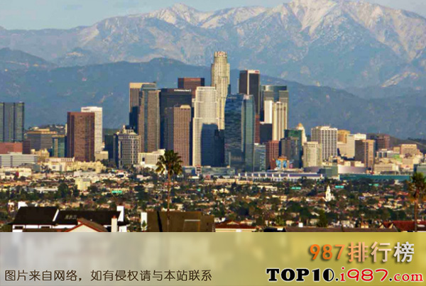 世界最有钱十大城市排名榜之洛杉矶