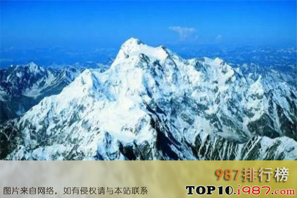 十大世界最高的山峰之南迦帕尔巴特峰