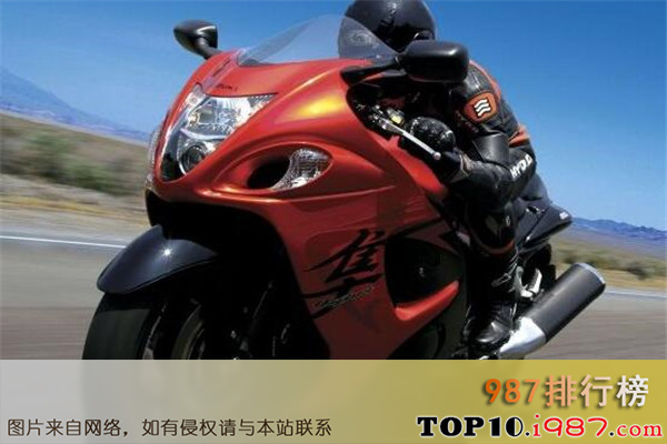 十大世界顶级摩托车之铃木gsx1300r