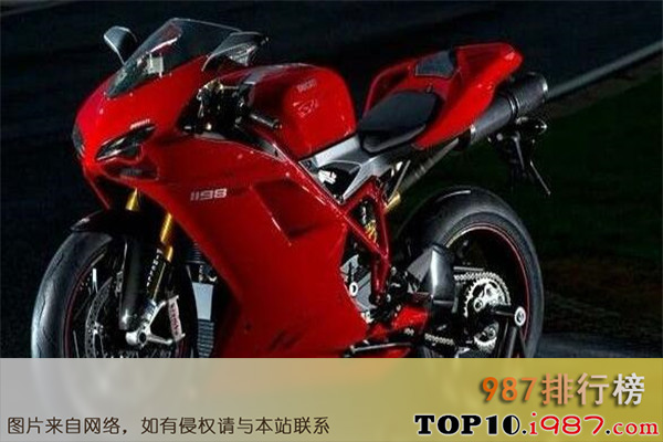 十大世界顶级摩托车之杜卡迪1198