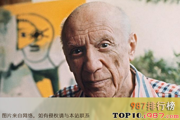 十大世界最著名画家之毕加索