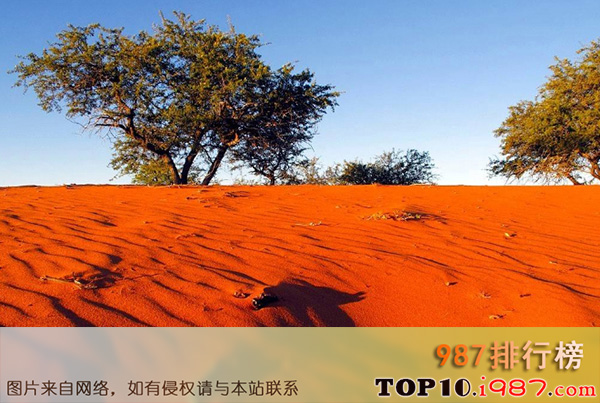 世界十大沙漠之卡拉哈里沙漠