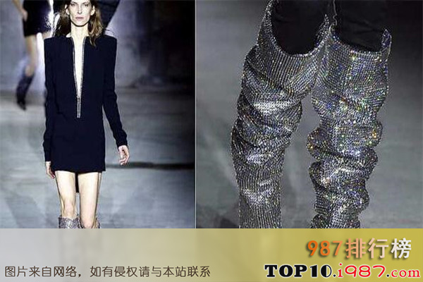 十大世界最贵的鞋之水晶装饰靴子