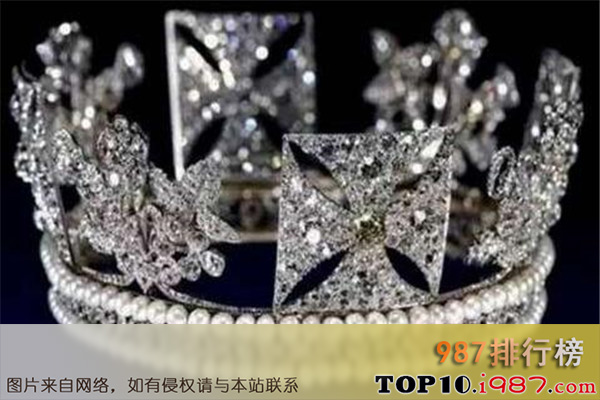 十大世界最贵的皇冠之乔治四世王冠