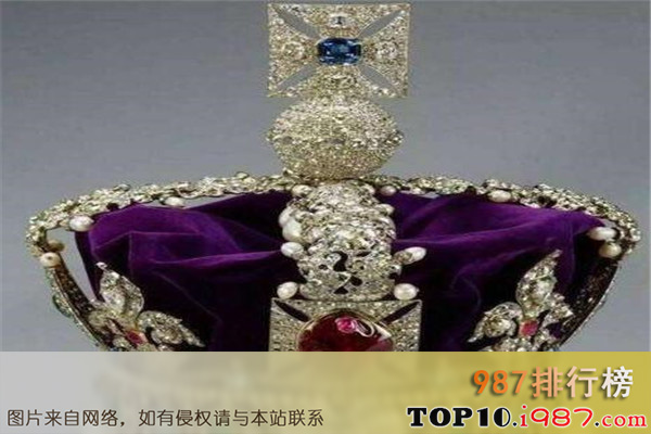 十大世界最贵的皇冠之英帝国王冠