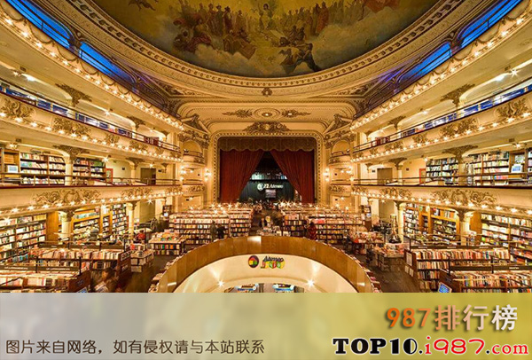 十大世界最美的书店之el ateneo grand splendid