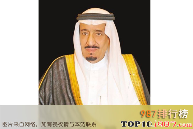 十大世界最富有的皇室之沙特阿拉伯国王
