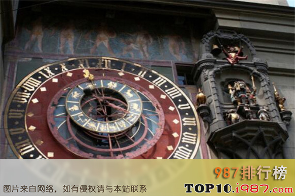 十大世界最著名的时钟塔楼之zytglogge塔