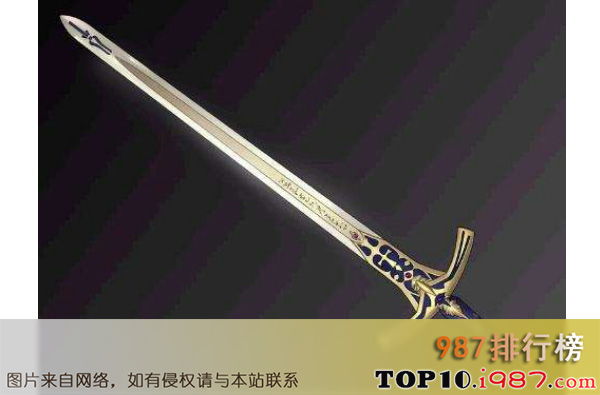 十大世界神剑之亚瑟王的神剑