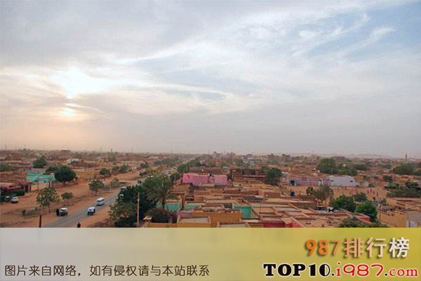 十大世界最脏首都之喀土穆