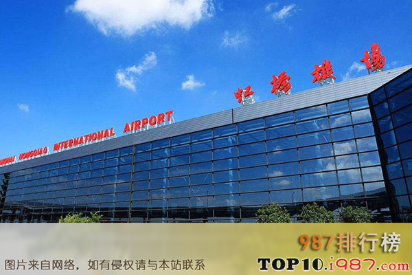 十大机场面积之上海虹桥国际机场