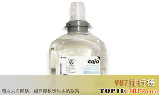 十大奢侈品牌洗手液之gojo/戈乔泡沫洗手液