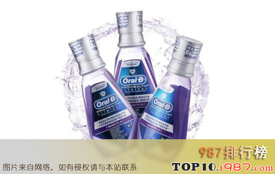 十大美国漱口水品牌之欧乐b(oralb)