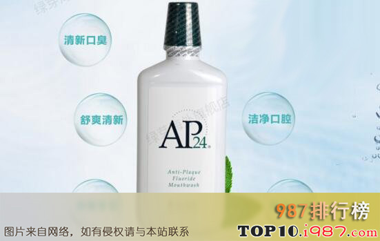 十大美国漱口水品牌之如新nuskin-ap24漱口水