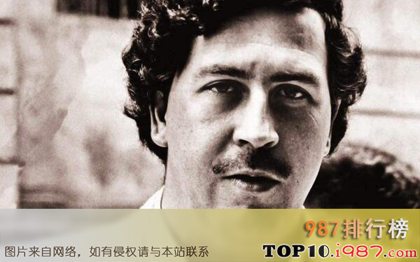 十大世界毒枭之巴勃罗·埃斯科巴
