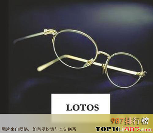 十大世界奢侈品眼镜之lotos 罗特斯