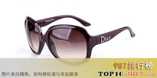 十大世界奢侈品眼镜之dior 迪奥