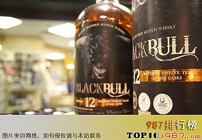 十大苏格兰威士忌品牌之黑公牛(Black Bull)