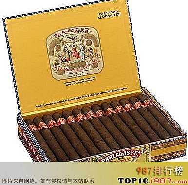 十大世界顶级雪茄品牌之PARTAGAS