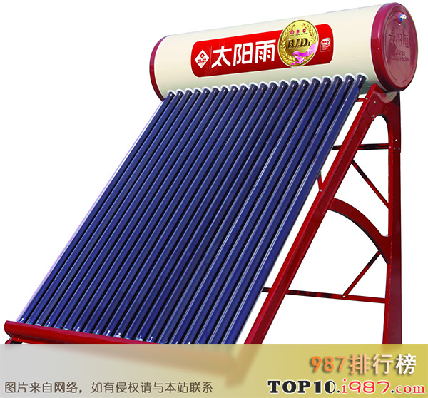 十大太阳能热水器的品牌之太阳雨太阳能热水器