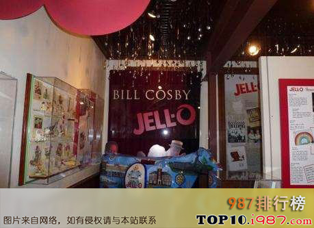 十大奇葩美食博物馆之吉露果子冻博物馆(jell-o museum)——美国勒罗伊村