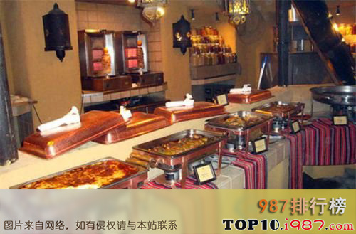 十大自助餐厅之迪拜沙漠皇宫度假村(bab al shams desert resort &spa) al hadheerah餐厅