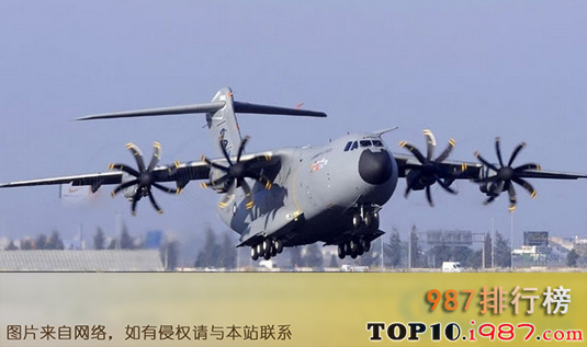 十大著名运输机之空中客车公司的a400m运输机