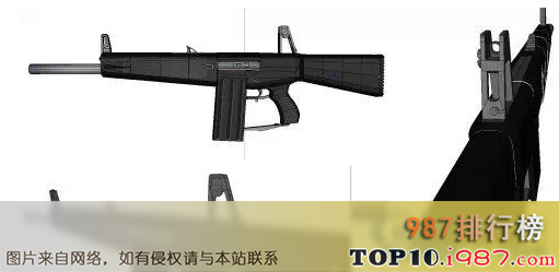 十大世界残忍武器之艾奇逊aa-12自动霰弹枪