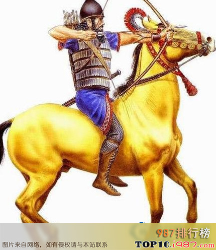 十大世界历史上骑兵之“最”之世界上最早的骑兵--亚述骑兵