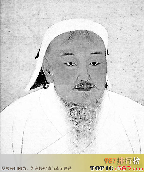 十大世界最杰出的军事统帅之成吉思汗