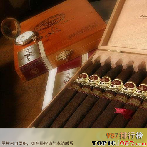 十大世界最贵雪茄之padr0n serie 1962 80 years, 每支$30.00美元