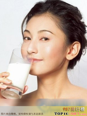 十大人体黄金养生保健的最佳时间之喝牛奶的最佳时间