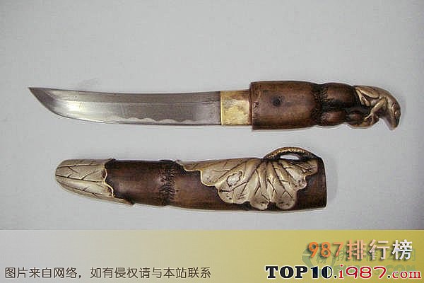 十大遗失的绝世珍宝之国光短刀(Tanto Mei-Kunimitsu)