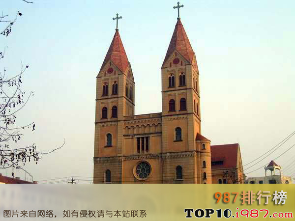 十大最美教堂之青岛圣弥爱尔天主教堂