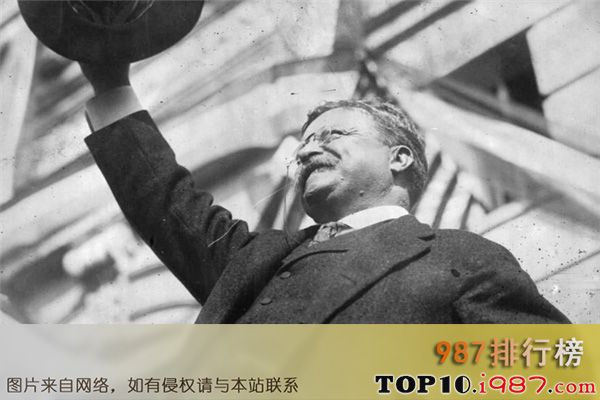十大美国最有钱总统之西奥多·罗斯福