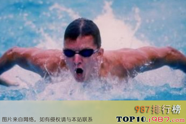 十大世界最顶尖的游泳运动员之迈克尔·格罗斯