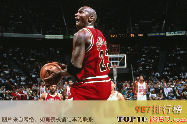 十大篮球史上巨星之迈克尔·乔丹