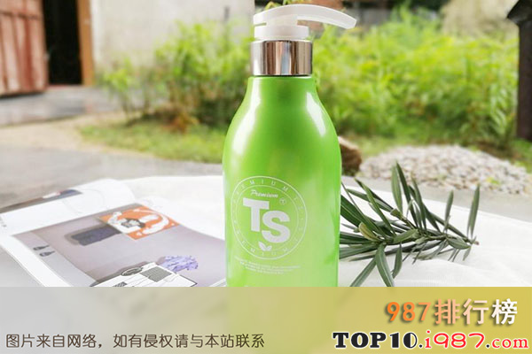 十大韩国名牌洗发水之ts植物防脱发洗发水