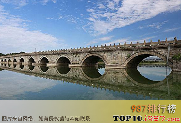中国十大名桥排名之卢沟桥