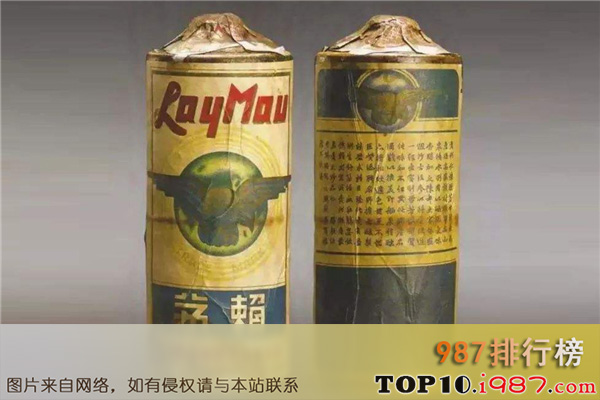 十大最贵的烟酒之1935年赖茅酒