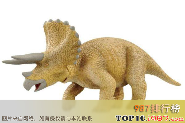 十大世界最著名恐龙之三角恐龙