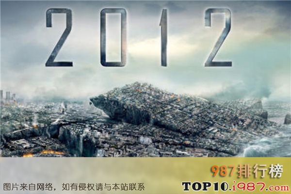 十大世界世界末日电影之2012