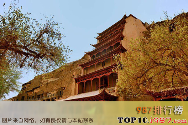 中国最美的十大古建筑之莫高窟