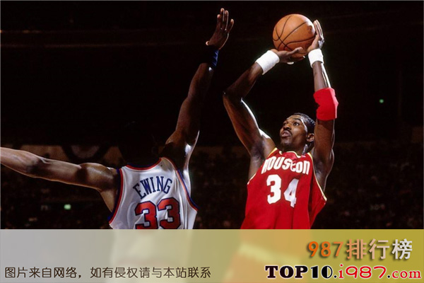十大NBA篮板怪兽之哈基姆·奥拉朱旺