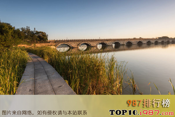 中国十大著名古桥之卢沟桥
