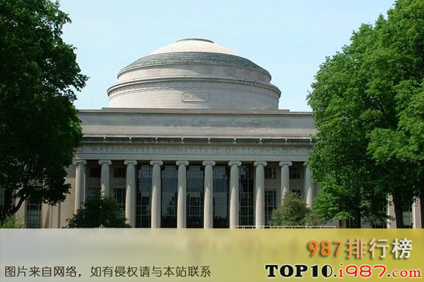 世界十大最强计算机专业大学之麻省理工学院