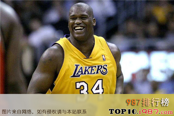 NBA十大超级巨星之沙奎尔·奥尼尔