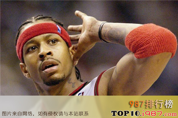 NBA十大超级巨星之阿伦·艾弗森