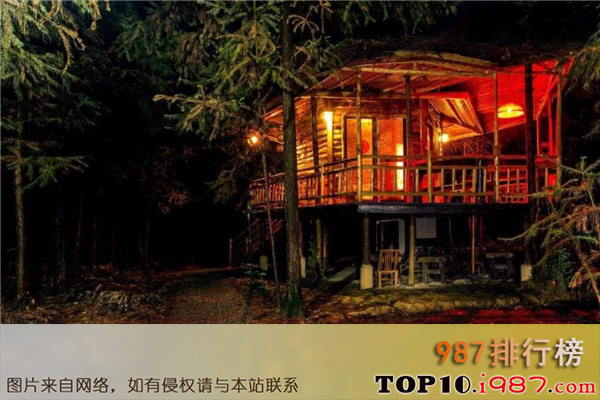 十大最美树屋之中国重庆七彩树屋