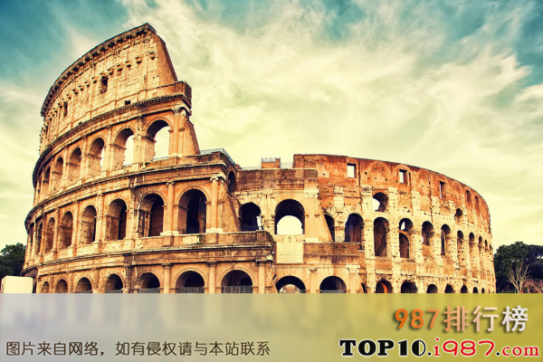 十大欧洲最有名的景点之罗马斗兽场